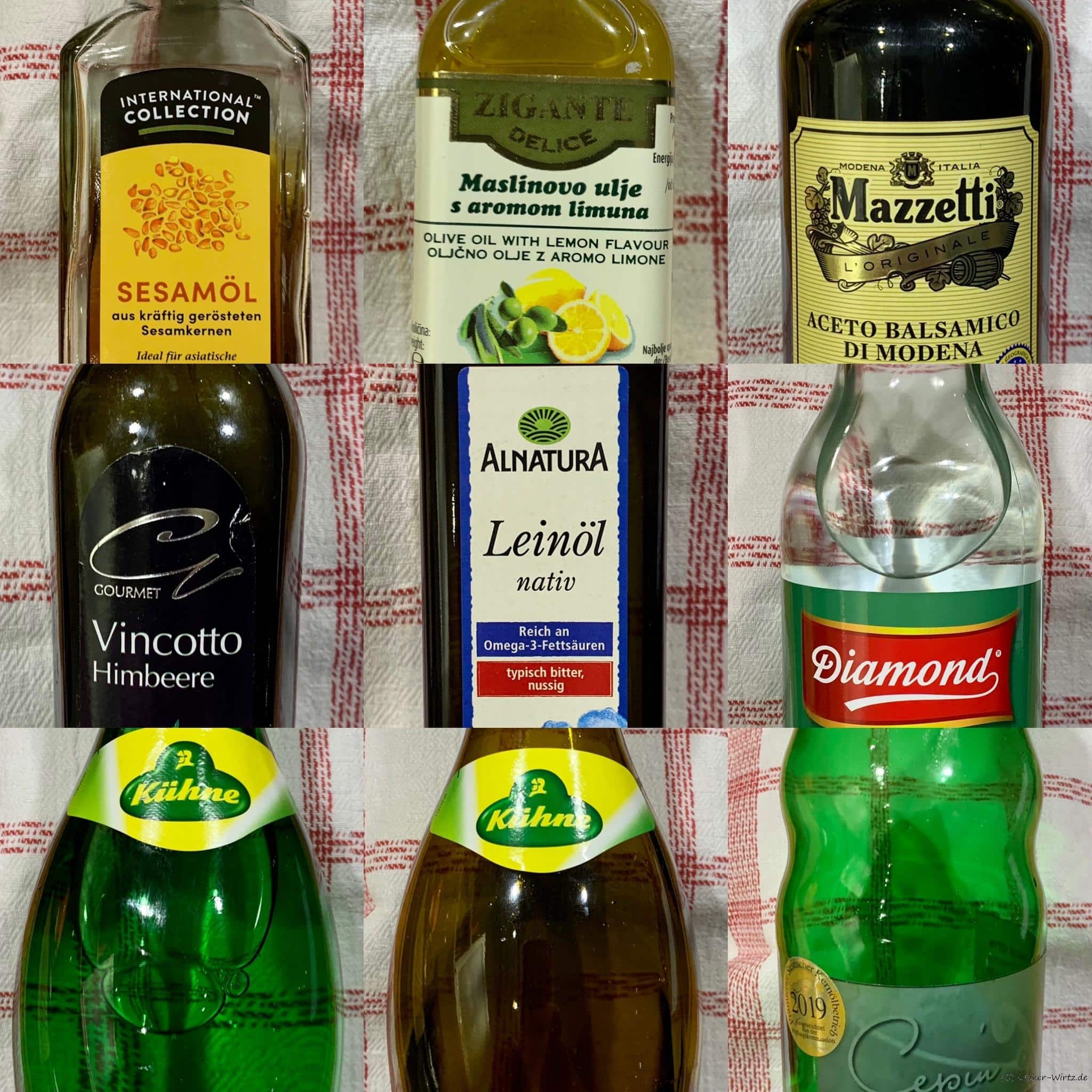 Essig und Öl, Fonds