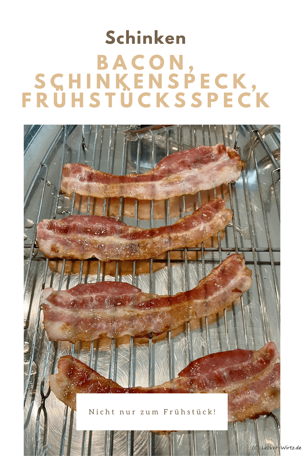 Bacon, Schinkenspeck, Frühstücksspeck