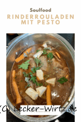 Rinderrouladen mit Pesto