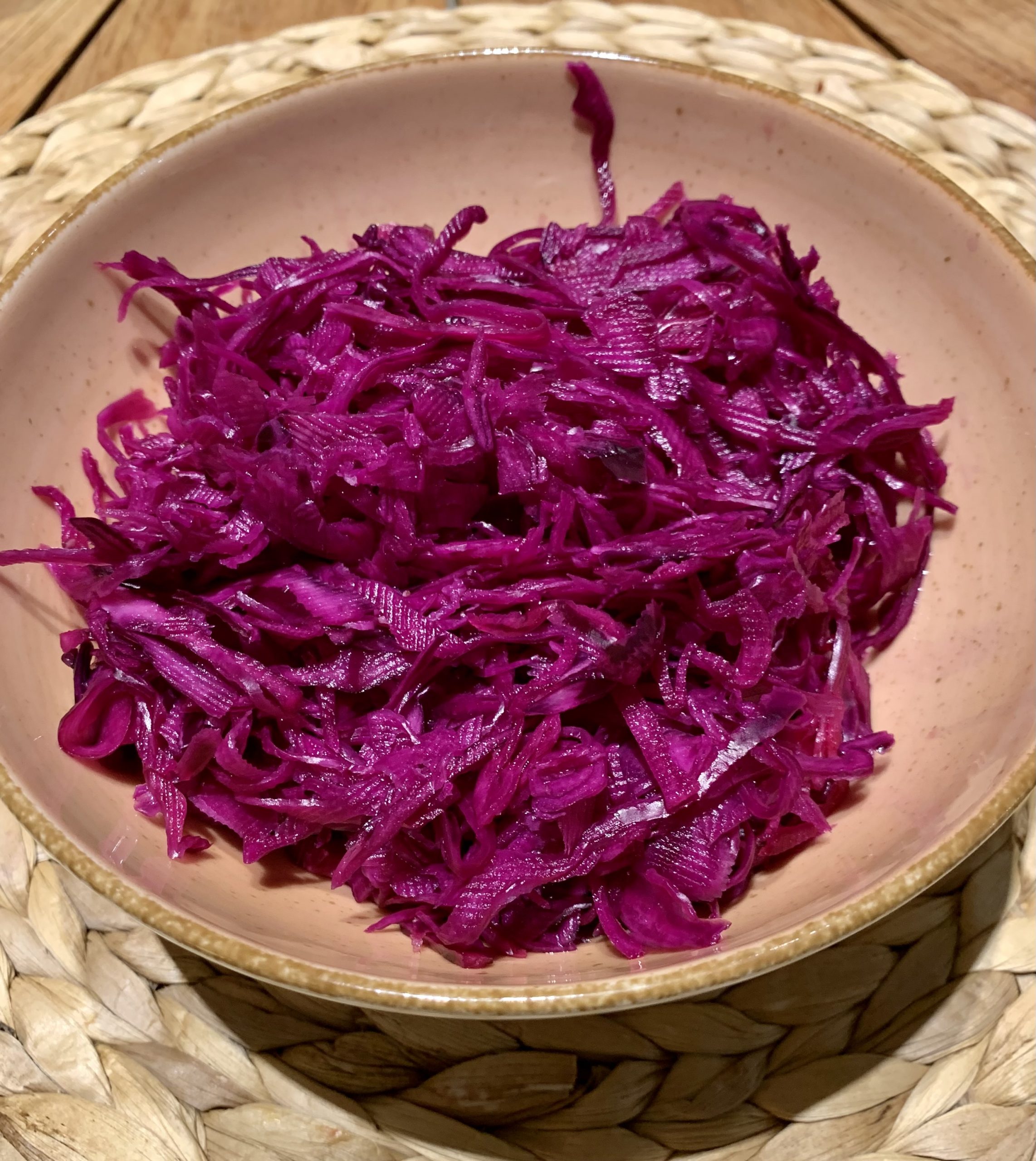 Rotkohlsalat selber machen