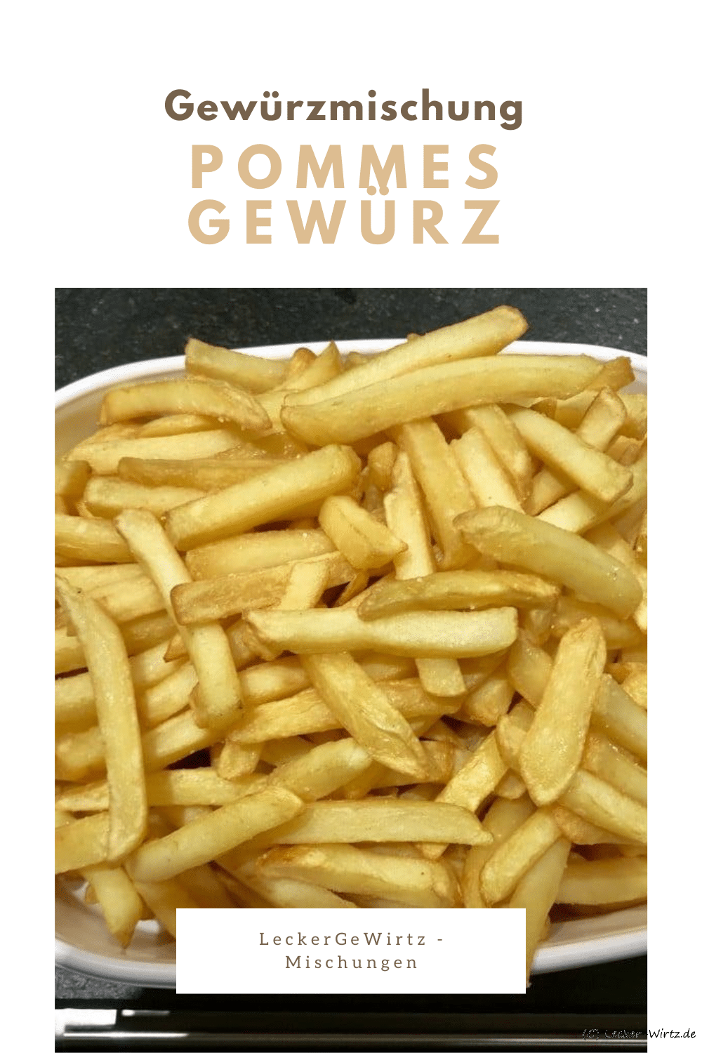 Pommes Gewürz - LeckerGeWirtz