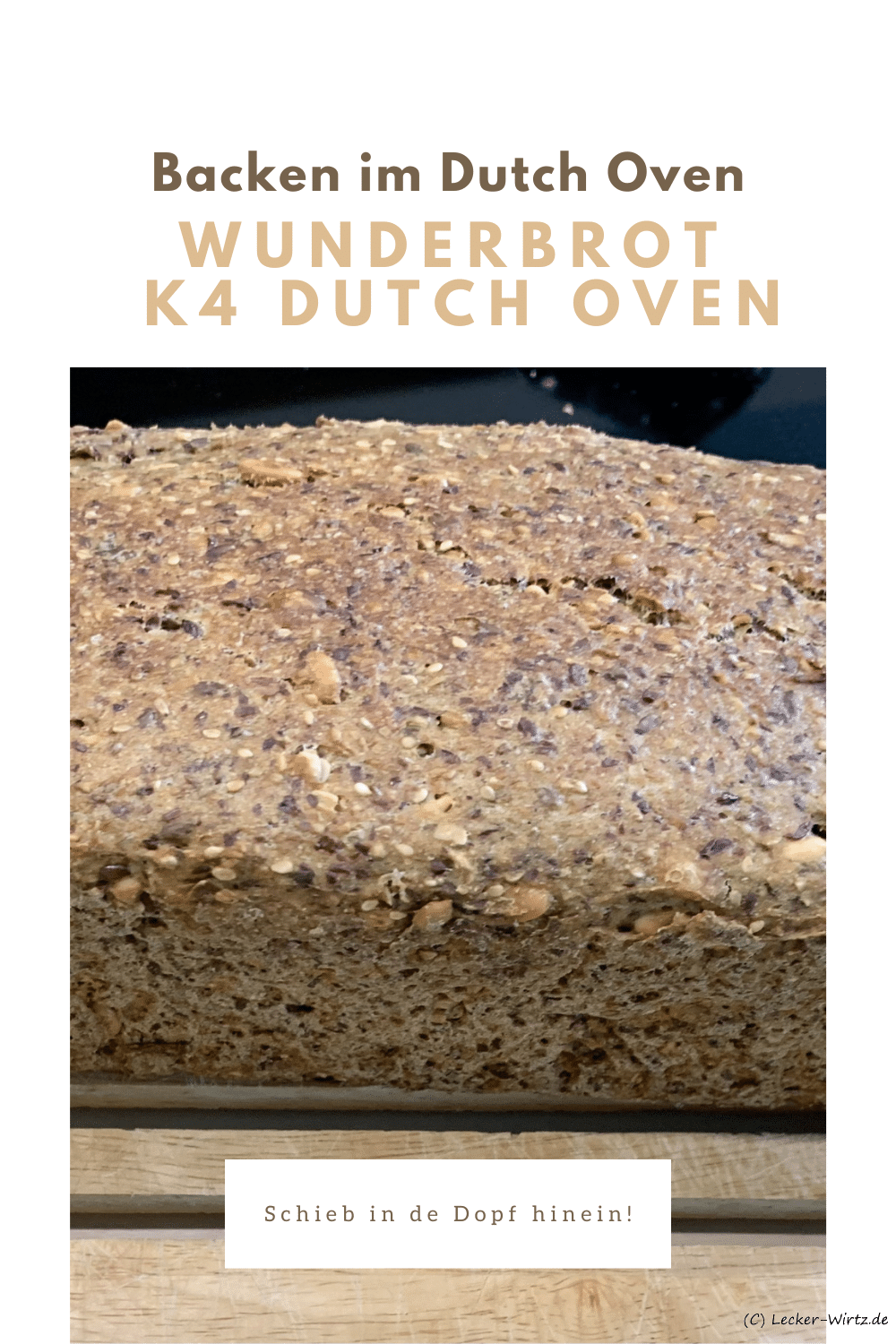 Wunderbrot im K4 Dutch Oven