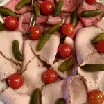 Bratenaufschnittplatte