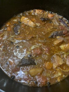 Bloody Mary Beef zu kurz geschmort