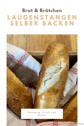 Laugenstangen backen