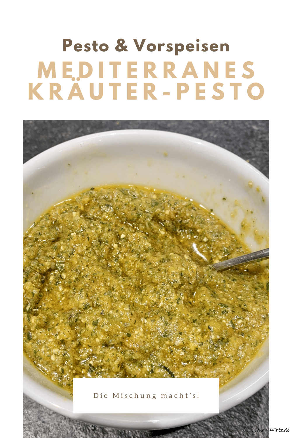 Mediterranes Kräuter-Pesto