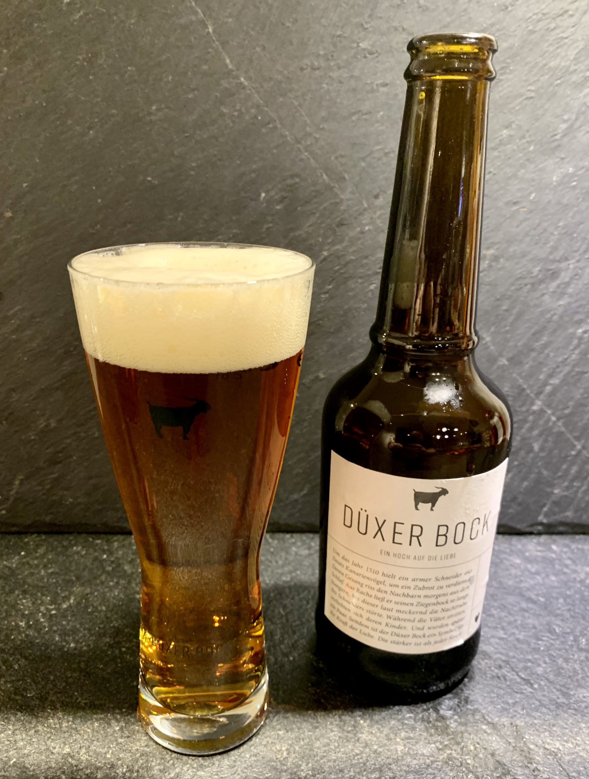 Düxer Bock ist ein in Köln gebrautes, sehr leckeres Bockbier.