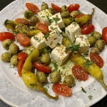 Oliven-Peperoni-Schafskäse