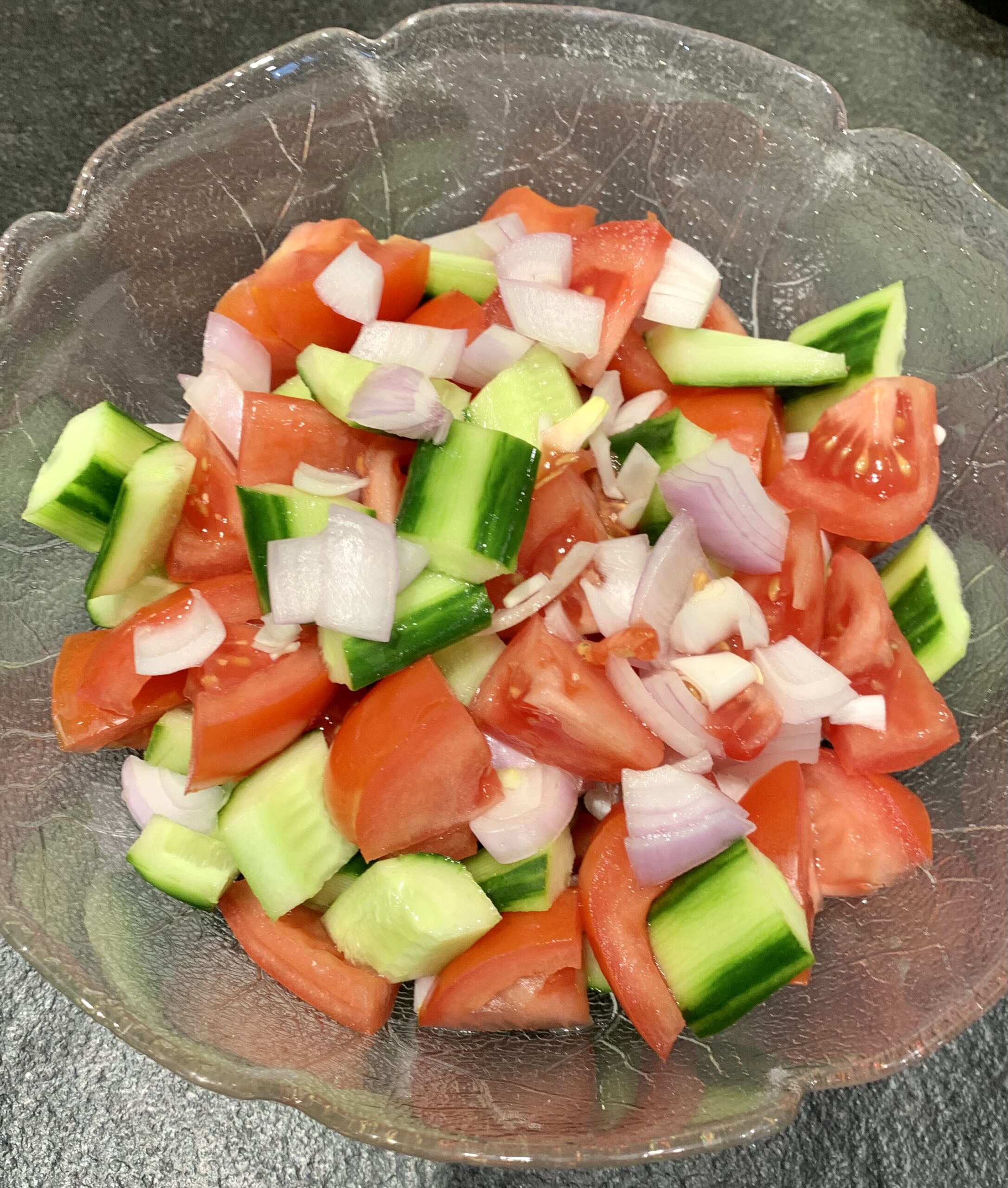 Gurken Tomaten Salat