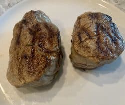 Fillet steak of veal