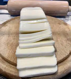 trockener Mozzarella