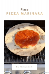Pizza Marinara – die Minimalistische