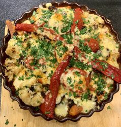 Imam bayildi – gefüllte Auberginen