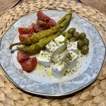 Kleiner griechischer Vorspeisenteller