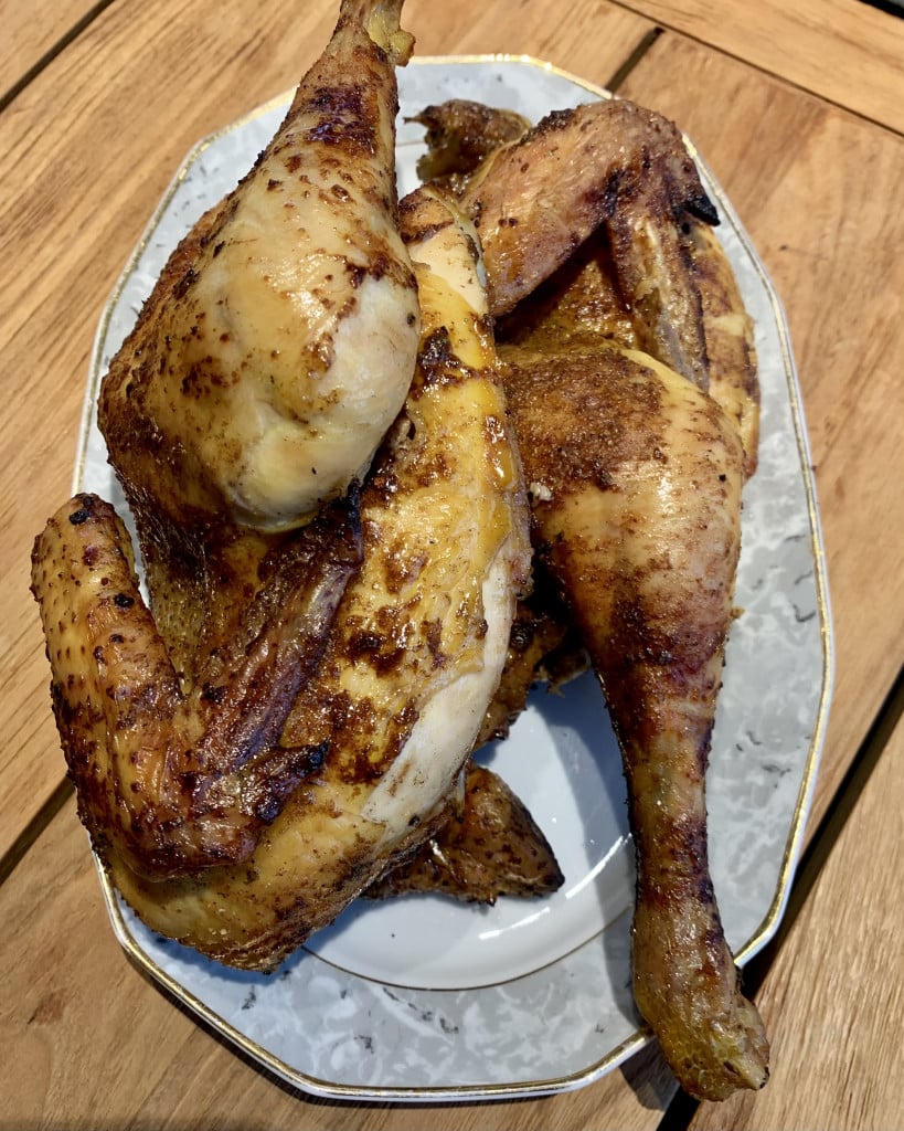 Jerk Chicken ist fertig