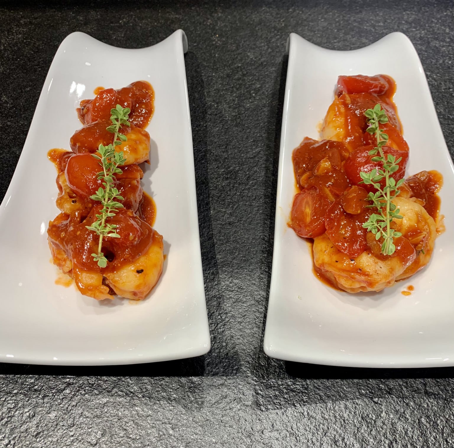 Scampi asiatisch, schnell und lecker. Rezept mit Variationen. Scampi asiatisch, schnell und lecker. Rezept mit Variationen.