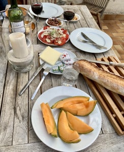 Rustikales Abendessen in Aubenas - Dîner rustique à Aubenas