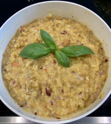 Apfel-Linsen Salat, Abwechslung auf dem Teller