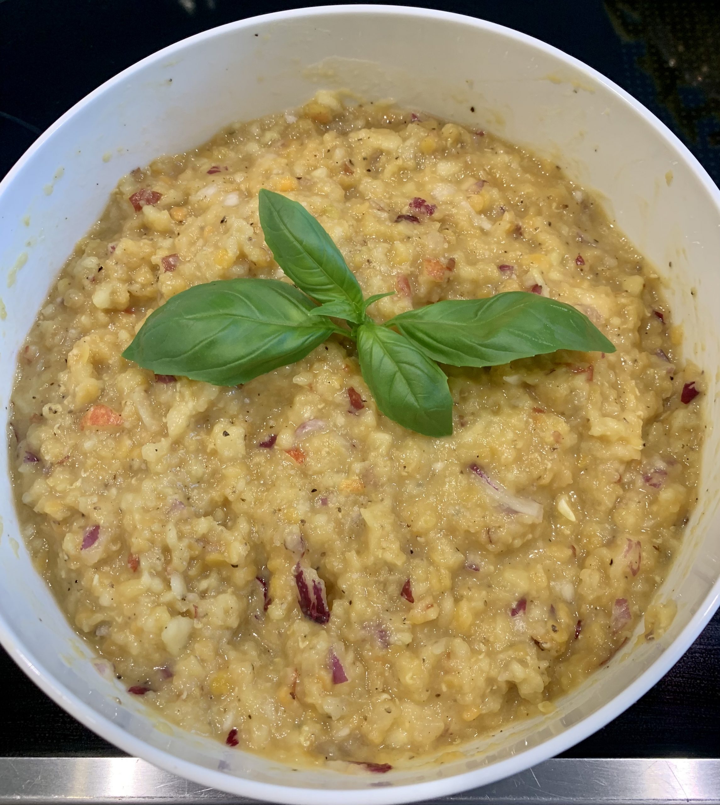 Apfel-Linsen Salat, Abwechslung auf dem Teller Apfel-Linsen Salat, Abwechslung auf dem Teller