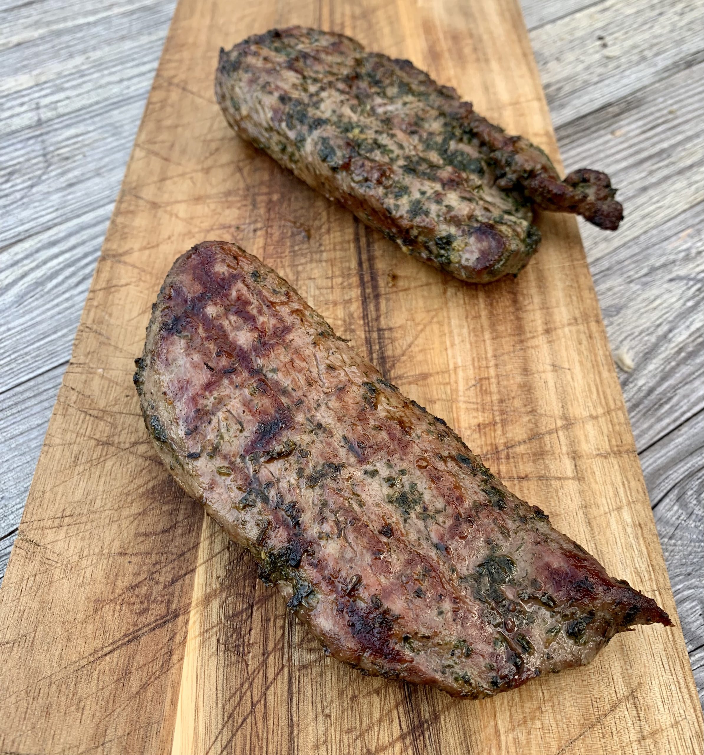 Gegrillte Lammlachse