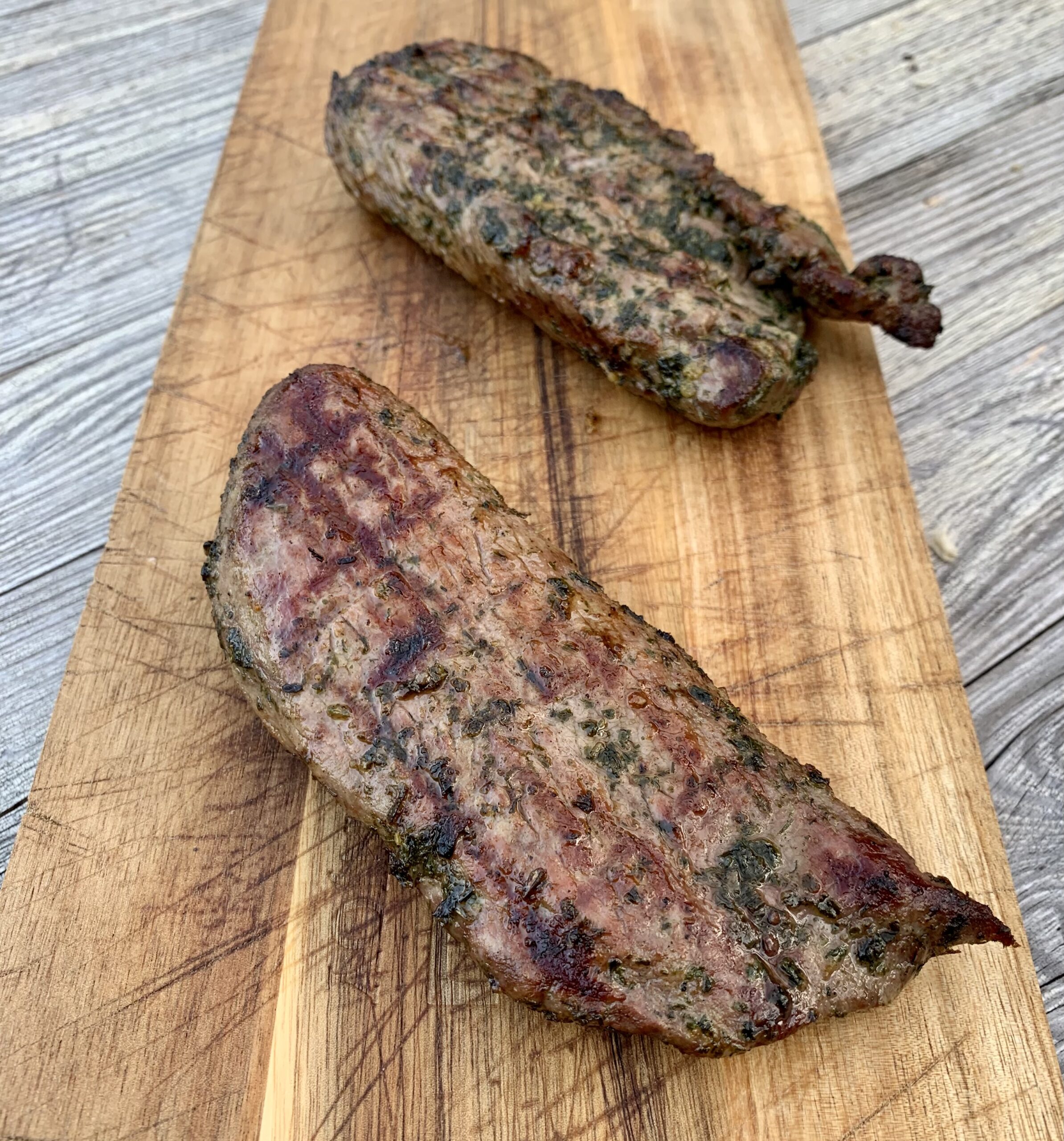Gegrillte Lammlachse