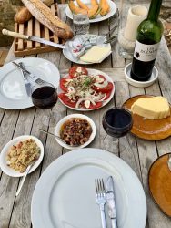 Rustikales Abendessen in Aubenas – Dîner rustique à Aubenas