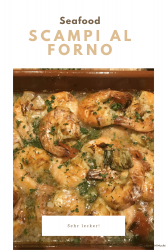 Scampi al forno mit mediterranen Kräutern