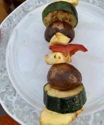 Vegetarischer Spieß