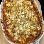 Mediterranes Gemüse mit Feta überbacken