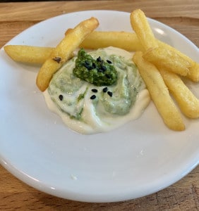 Basilikumpesto Mayonnaise