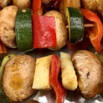 Vegetarischer Spieß