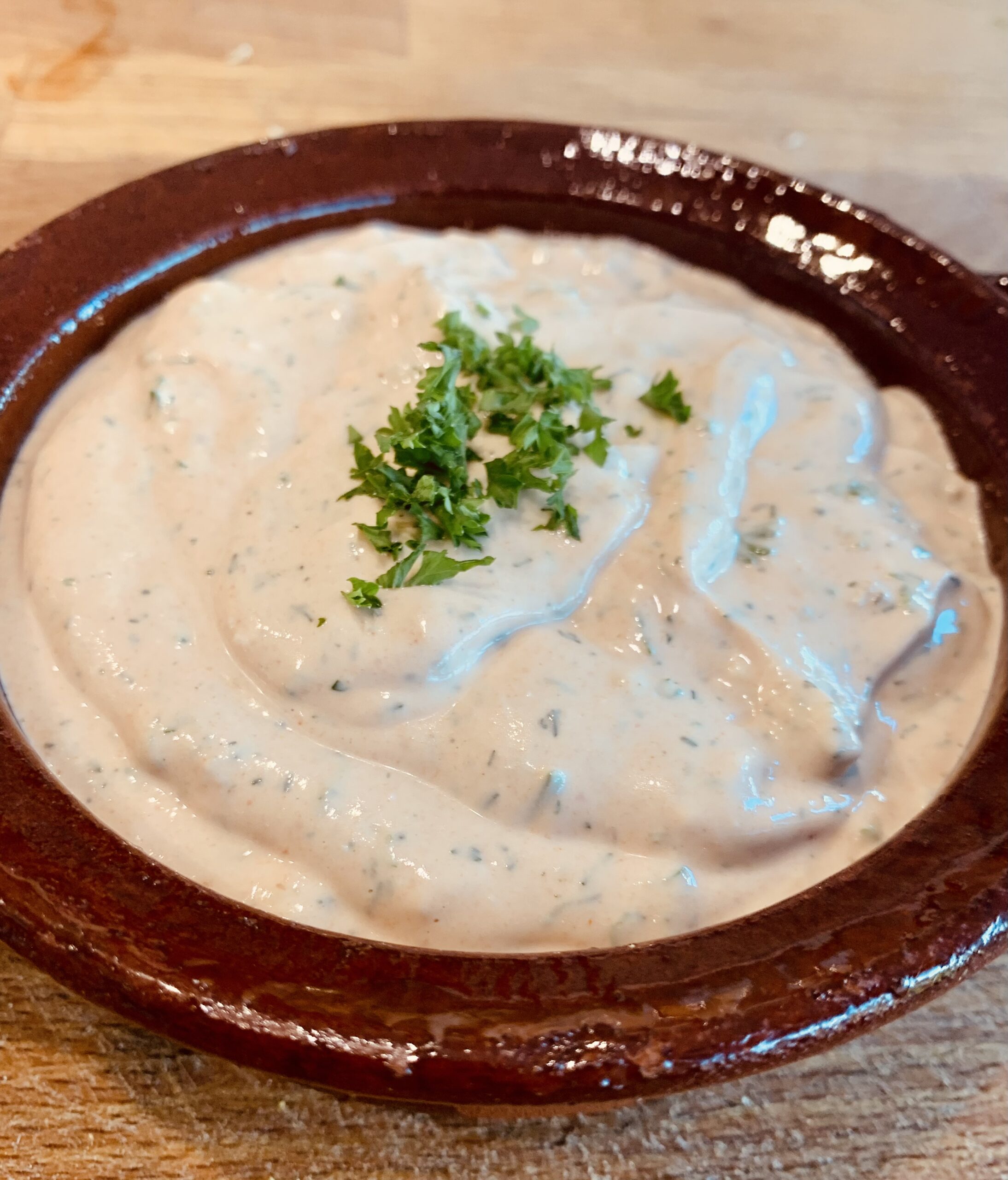 Kräutersauce für Pilze