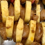 Hühnchen-Ananas-Teriyaki Spieße
