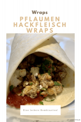 Geniale Pflaumen-Hackfleisch-Wraps