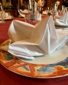 Tisch decken