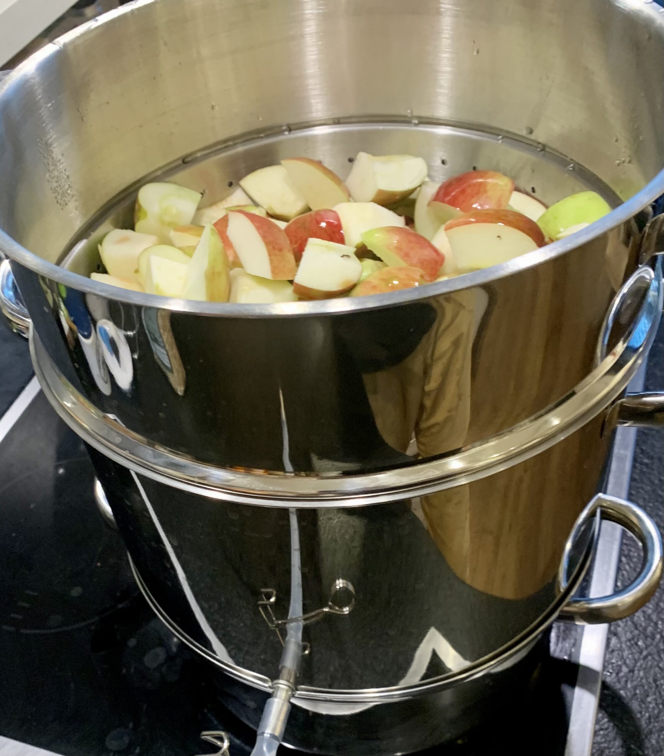 Äpfel entsaften