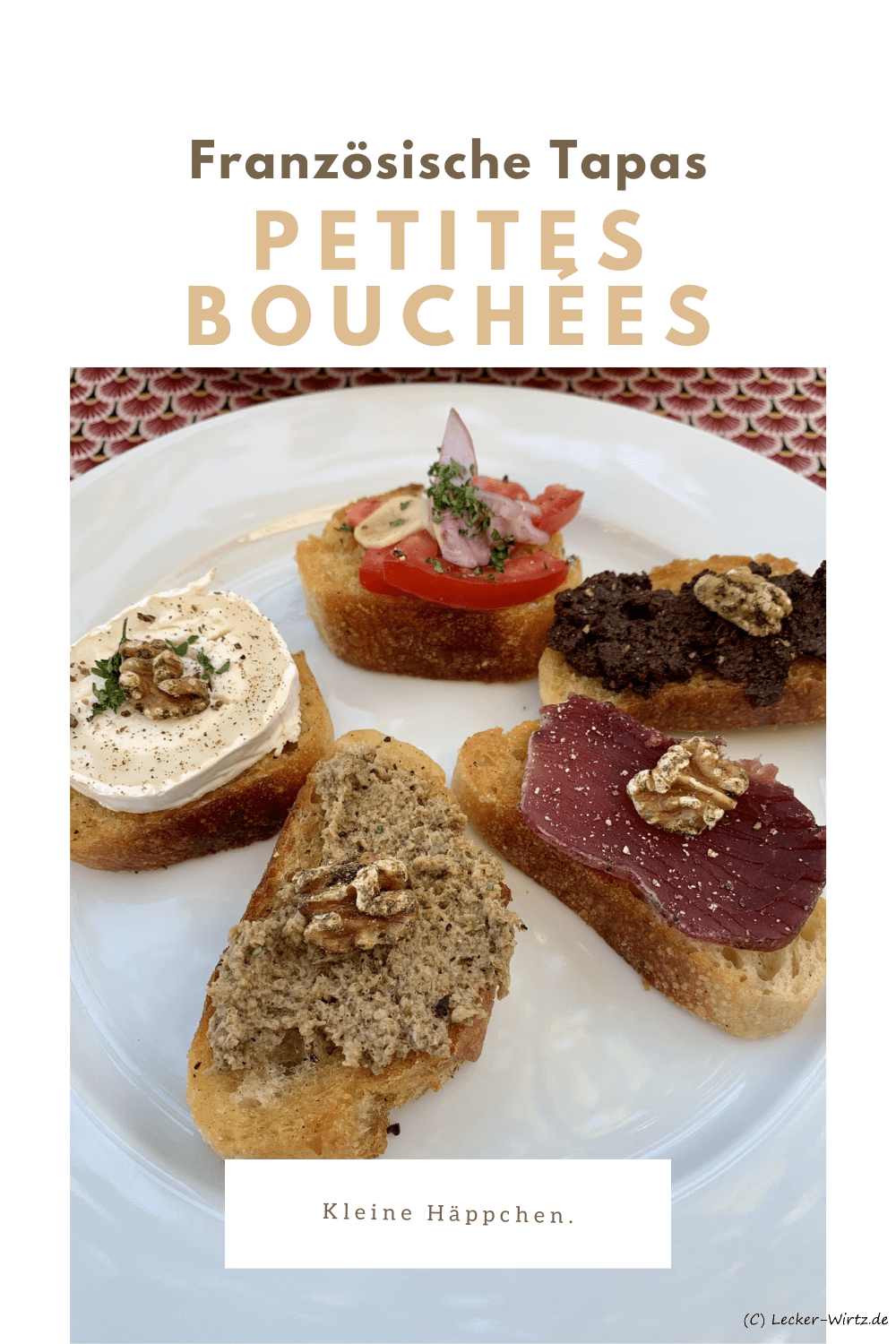 Petites bouchées - Kleine Häppchen