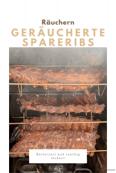 Geräucherte Spareribs vom Gasgrill