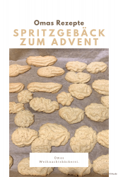 Spritzgebäck zum Advent