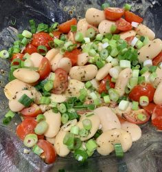 Gigantes-Tomaten Salat