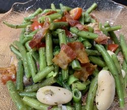 Grüne Bohnen Matjes Salat