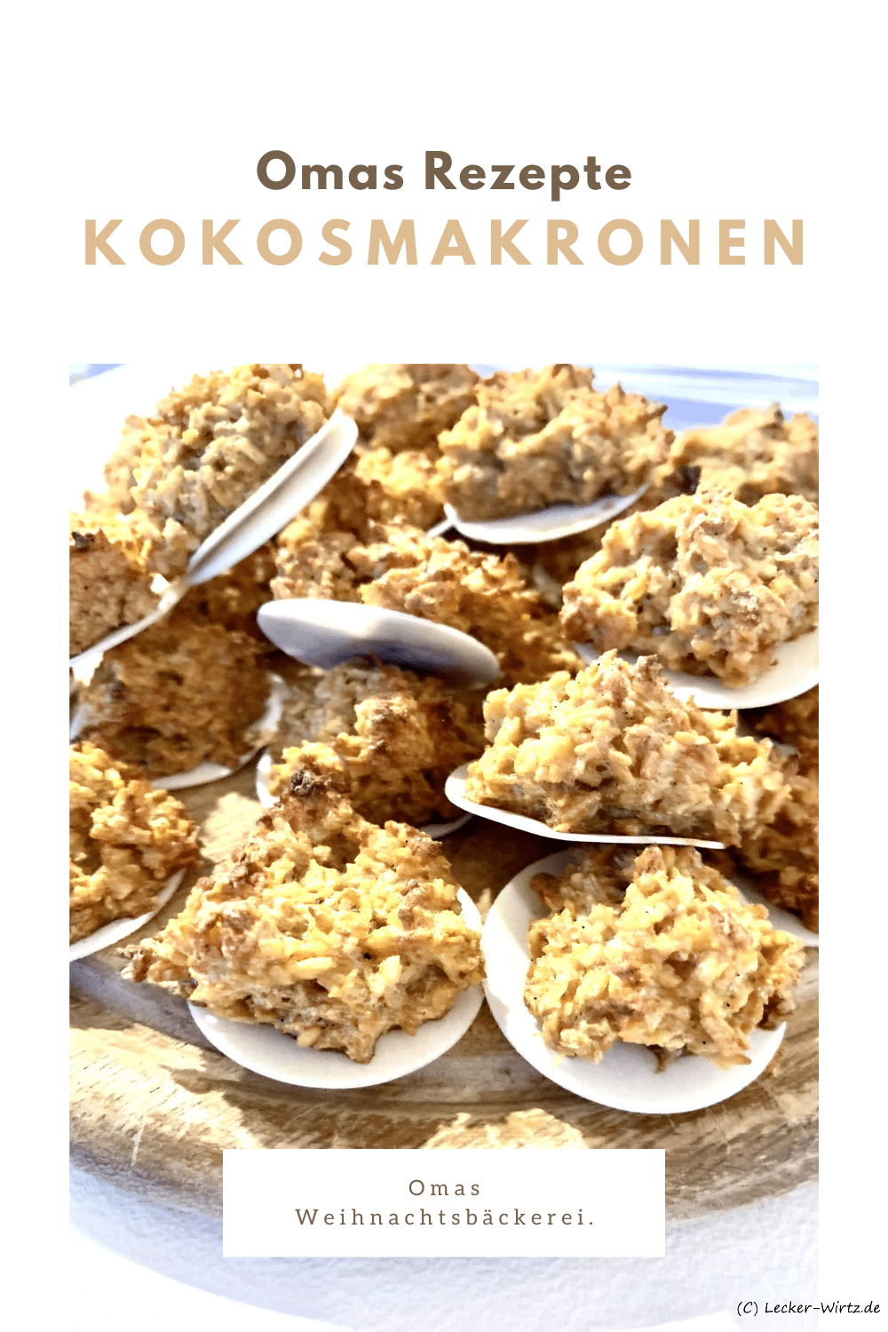 Kokosmakronen nach Omas Rezept