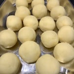 Kartoffelklöße halb und halb