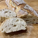 Sauerteigbaguette mit Farin T65 und Lievito madre