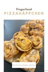 Pizzahäppchen Tomate, Aubergine Zucchini