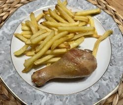 Bölleken mit Fritten