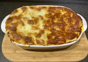 Lasagne frisch aus dem Ofen
