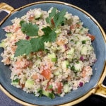 Frischer Bulgursalat mit Minze