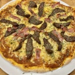 Pizza Manzo e Prosciutto
