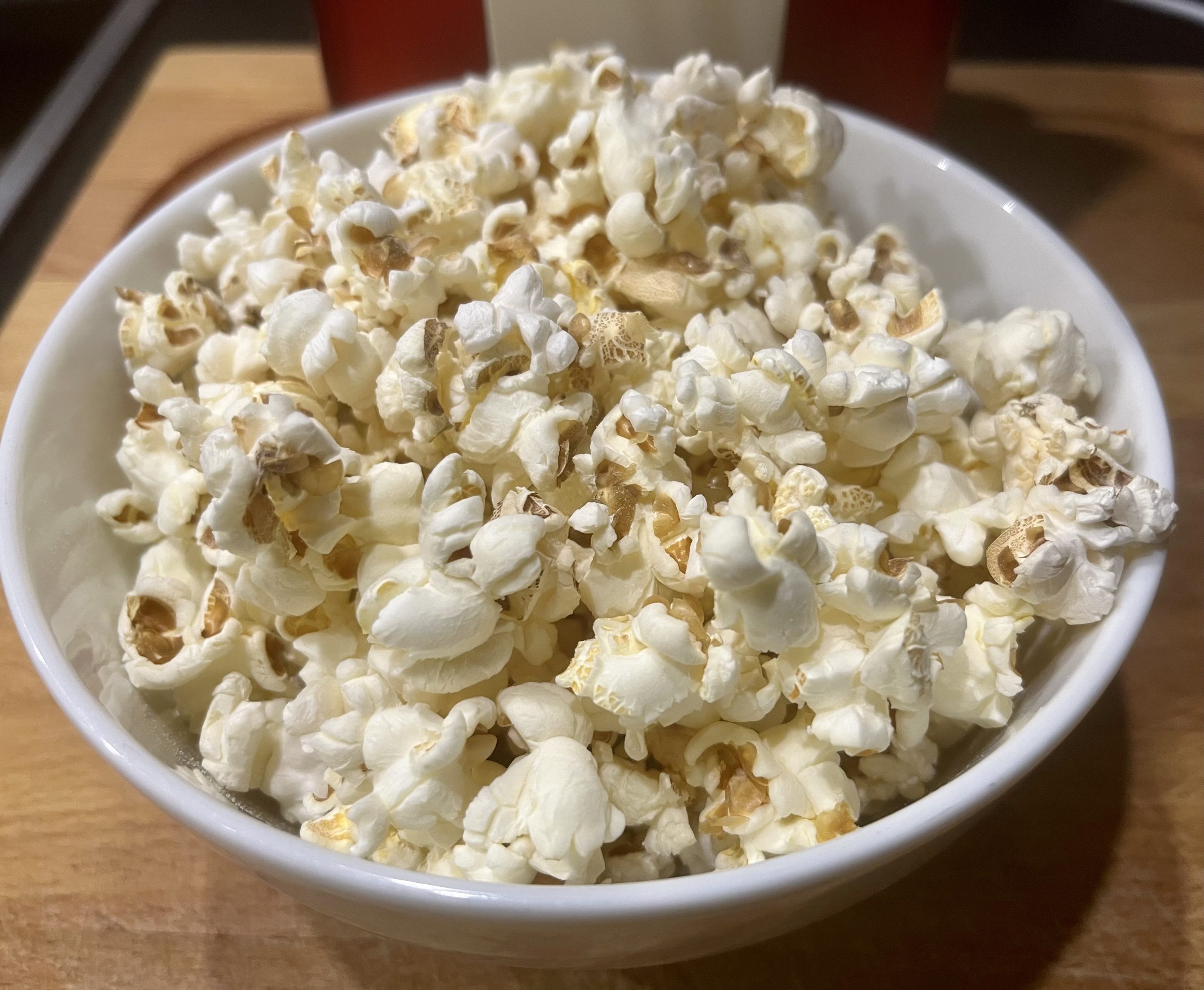 Popcorn aus der Heißluftmaschine